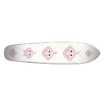 Cute Smiling Baby. Skateboards
