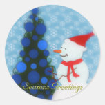 Cute Snowman Sticker