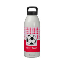 Cute Soccer Ball Drinking Bottles