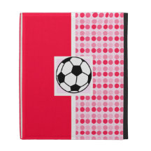 Cute Soccer Ball iPad Cases