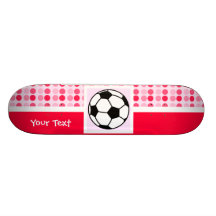 Cute Soccer Ball Skateboard Decks