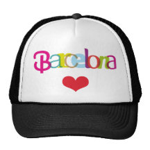 Cute souvenir hat from Barcelona