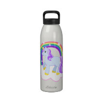 Cute Sparkly Magical Unicorn aliberty Bottle Drinking Bottles