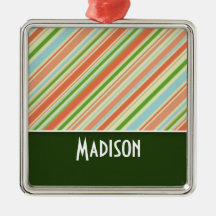 Cute Striped Ornament