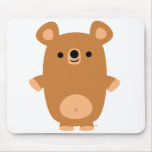 Cute Strong Cartoon Bear mousepad