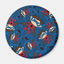 Cute Superhero Boy Pattern Refrigerator Magnets