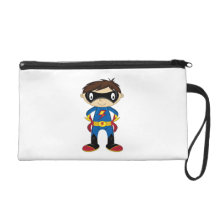 Cute Superhero Boy Wristlets