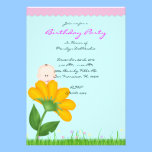 CUTE Sweet Pink Birthday Party invitations