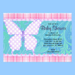 CUTE Sweet PINK Girls Baby Shower invitations