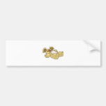 cute teddy bear design bumper sticker