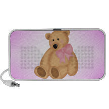 Cute Teddy Bear, For Baby Girl Mini Speaker