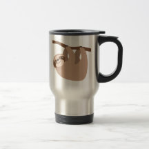 Cute Three-Toed Sloth Coffee Mug