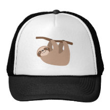 Cute Three-Toed Sloth Trucker Hat