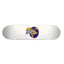 Cute Trick or Treat Witch Skate Decks