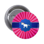 Cute unicorn pink sunburst