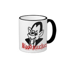 Cute Vampire Bloodsucker Halloween Mug