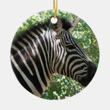 Cute Zebra Ornament