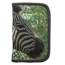 Cute Zebra  Wallet Folio Organizers