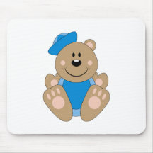 Cutelyn Baby Boy Sailor Bear Mousemat