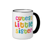 Cutest Little Sister Coffee Mug
