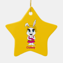 Cutesy Bunny™ Ornament