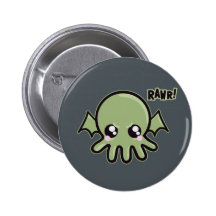 Cutie Baby Cthulhu Buttons