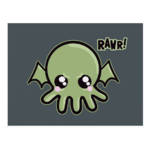 Cutie Baby Cthulhu Postcard