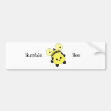 Cutie Bee Bumper Stickers