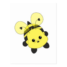 Cutie Bee Postcard