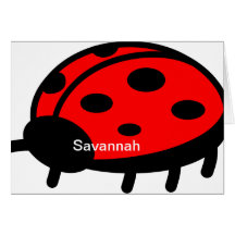 Cutie Pie Ladybug Card