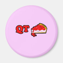 Cutie Pie - QT Pie baby t-shirt Fridge Magnet