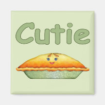 Cutie Pie Refrigerator Magnets