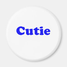 cutie refrigerator magnet