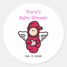 Cutietoots Baby Shower Sticker/Party Favour