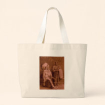 Cuts The Bear's Ears and Wife - Crow bags