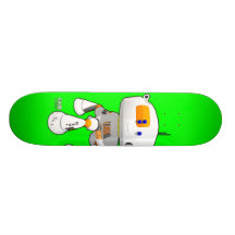 CV08 Skate Green Custom Skateboard