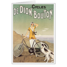 Cycles De Dion Bouton Greeting Card