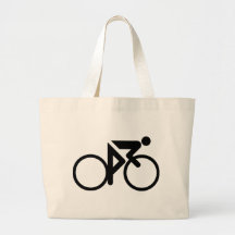 cycling black cylcer canvas bag