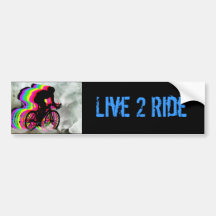 Cycling in the Clouds Bumper Sticker