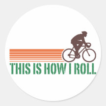 Cycling (male) sticker