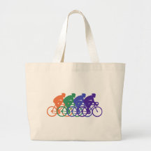 Cycling (male) tote bag