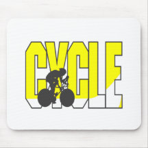 Cycling T-shirts and Gifts. Mouse Mats