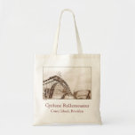Cyclone Rollercoaster Budget Canvas Tote Tote Bags