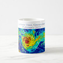 Cyclone Yasi, Queensland, February 2011 Coffee Mugs