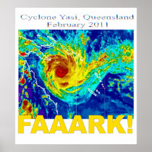 Cyclone Yasi, Queensland, February 2011 Posters