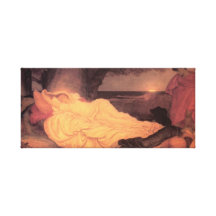 Cymon and Iphigenia ~ Lord Frederick Leighton Stretched Canvas Print