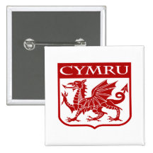 Cymru - Wales Button