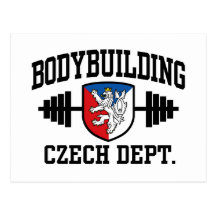 Czech Bodybuilding Post Card