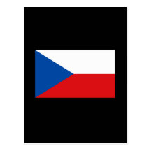 Czech Flag T-shirts and Gifts Postcards
