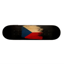 Czech Republic Flag Skate Board Decks
